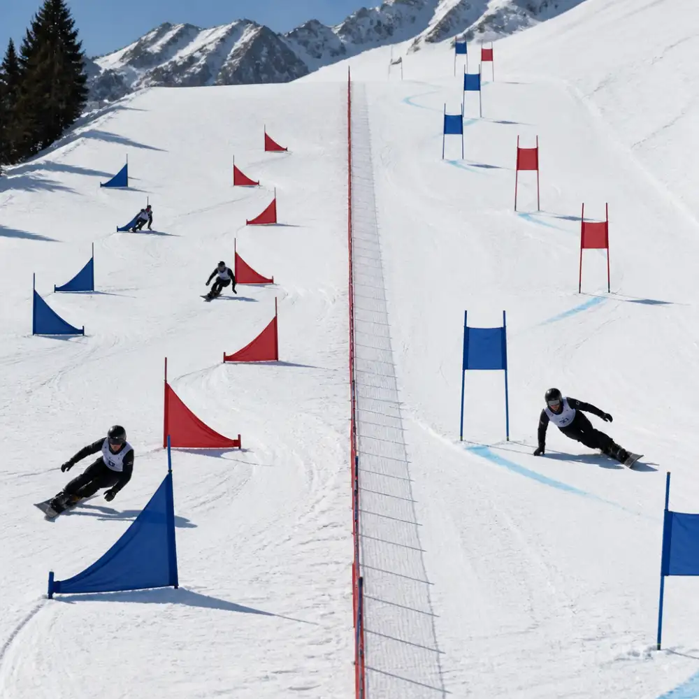 paralelní slalom snowboard